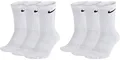 Produktbild: NIKE 6 Paar Everyday Cushioned Crew Socken SX7664-100/M