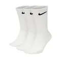 Produktbild: 3 Paar Nike Socken Herren Damen Weiß Grau Schwarz in 34 36 38 40 42 44 46 48 50