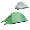 Produktbild: Naturehike Cloud up 1 Zelt Ultraleichte Zelt 1 Person Einzelzelt 1 Mann Zelt für 4 Jahreszeiten Zelt Camping Zelt (210T Grün Upgrade)