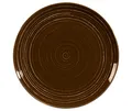 Produktbild: Seltmann Weiden Terra Frühstücksteller, 22 cm, Dessertteller mit spiralförmigem Relief, Spülmaschinen- und mikrowellenfest, Porzellan, Erdbraun