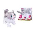 Produktbild: Simba 105893453 - Chichi Love Little Cat, läuft und wackelt mit dem Schwanz, Plüschkatze, mit Funktion, mit Sound, für Kinder ab 5 Jahren geeignet, 15 cm
