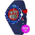 Produktbild: Ice-Watch Kinderuhr ICE Digit Explorer 023264 Spider, Edelstahl, Silikon, Blau, Rot