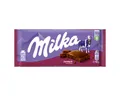 Produktbild: MILKA Schokolade, Milka Zartherbe Alpenmilch dunkle Schokolade mit leicht herbe Note 90g