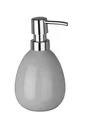 Produktbild: WENKO Polaris Seifenspender Spender Dosierer Pumpspender Keramik pastell-grau