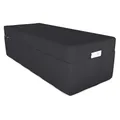 Produktbild: POKAR Husse für 3-teilige Faltmatratze Camping Matratze Gästematratze Feldbett Klappbett Gästebett Bodenmatratze Schlafmatratze 160 x 195 x 15 cm, Schwarz