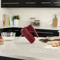 Produktbild: Russell Hobbs Handmixer Desire 350W Rot-Grau 5 Stufen mit Zubehör