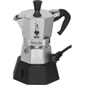 Produktbild: BIALETTI Teebereiter Moka Elettrika 2TZ schwarz|silberfarben