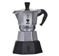 Produktbild: BIALETTI Kaffeeservice Elettrika (silber/schwarz, 2 Tassen)