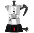 Produktbild: BIALETTI Espressokocher, elektrischer Espressokocher für 2 Tassen, silber