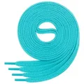 Produktbild: Di Ficchiano Schnürsenkel flache SCHNÜRSENKEL 7mm breit für Sneaker und Sportschuhe - sehr reißf grün 60 cm / 7mm breit