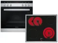 Produktbild: Siemens EQ110KA1Z Set Einbauherd HE113FBS2 + Glaskeramikkochfeld EA64RGNA1E