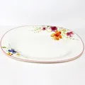 Produktbild: Villeroy & Boch 34cm Servierplatte Mariefleur Basic Platte Speiseplatte oval