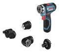 Produktbild: Bosch Professional Akku-Bohrschrauber GSR 12V-15 FC mit 2x Akku 2 Ah & 1 Aufsatz - in L-BOXX 102 - 06019F6001