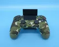 Produktbild: PlayStation 4 - Dualshock 4 Controller · Green Camouflage · Wireless · OVP