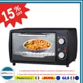 Produktbild: Mini Elektro-Backofen Ecosa EO-500 1000W 10L Schwarz 22x22 cm Timer