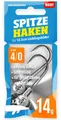 Produktbild: Lieblingsköder Jighaken Lieblingsköder Spitze Haken Gr. 4/0 Jigköpfe - 2 Jighaken