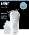 Produktbild: Braun Personal Care Epilierer, Nass-/Trockenanwendung, Akkubetrieb, MicroGrip Pinzetten Technologie (225052)