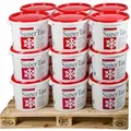 Produktbild: SuperTau Auftaugranulat, Streumittel, Enteiser 1 Palette = 18 x 25 kg Hobbock Eimer mit Deckel