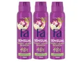Produktbild: Fa Deospray Purple Passion (3x 150 ml), mit dem erfrischenden Duft von Veilchenblüten, Deo ohne Aluminium für bis zu 48 h Deo-Schutz, hinterlässt keine Rückstände auf der Kleidung