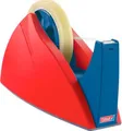 Produktbild: tesa Profi-Tischabroller, rot/blau, f. Rolle 66 m x 25 mm 57422