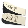 Produktbild: Orthopädische Ferse Lift für Schuhe 1Paar 4 Lagen Verstellbare Schuhheber für...