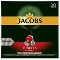 Produktbild: Jacobs Kaffeekapseln Lungo Classico 20 Kapseln (104 g)
