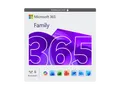 Produktbild: Microsoft 365 Family, 12 Monate für 1-6 Nutzer (je 5 Geräte), 6 TB Cloudspeicher, Download Code - [Multiplattform]