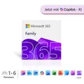Produktbild: Microsoft 365 Family (Office-Apps inkl. Copilot-KI und 6TB Cloudspeicher) | Download & Produktschlüssel