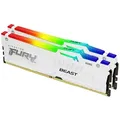Produktbild: KINGSTON FURY Beast RGB weiß DIMM Kit     32GB, DDR5-6800, CL34-45-45, on-die ECC