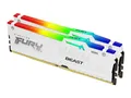 Produktbild: Kingston FURY DIMM 32 GB DDR5-6800 (2x 16 GB) Dual-Kit, Arbeitsspeicher weiß, KF