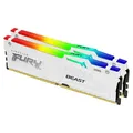 Produktbild: DDR5  32GB PC 6800 CL34 Kingston KIT (2x16GB) FURY Beast Whi retail
