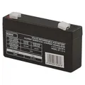 Produktbild: EMOS Wartungsfreier Bleiakku 6V, 1,3 Ah, Faston 4,7 mm, Bleiakkumulator für Gefahrmeldeanlagen, Brandmeldetechnik, B9651