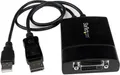 Produktbild: StarTech.com DisplayPort to DVI Adapter - Dual-Link - Active DVI-D Adapter for Your Monitor / Display - USB Powered - 2560x1600 (DP2DVID2)