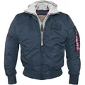 Produktbild: Alpha Industries MA-1 D-Tec Bomberjacke repl.-blue, Größe 3XL
