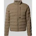 Produktbild: G-Star Raw Steppjacke mit Label-Patch Modell 'Foundation' in Khaki, Größe L