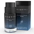 Produktbild: Bugatti Parfüm 100ml I Zitrisch-aromatisches Eau de Toilette I Herren-Duft mit belebender Kombination aus Lavendel, Zitrone & Moschus I Dynamic I Move I Blue I maritim, frisch & sinnlich-warm