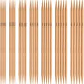 Produktbild: Set mit 35 Bambus Stricknadeln, 2-5 mm Nadelstärke, für Socken und Accessoires
