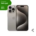 Produktbild: Apple iPhone 15 Pro 128GB Natur, Sehr gut - Refurbished, 24 Monate Garantie