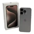 Produktbild: iPhone 15 Pro 128 GB Titan Natur Smartphone Handy iOS