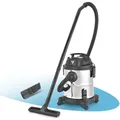 Produktbild: STAHLWERK Nass- und Trockensauger VCL-1200 ST – 1200 W Werkstattsauger mit 20 l Metallbehälter, Staubschüttelfunktion, Blasfunktion und Nass- und Trockensaugen für Werkstatt, Garage und Baustelle