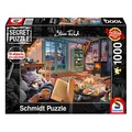 Produktbild: Schmidt Spiele 59655 Im Ferienhaus, 1000 Teile Secret Puzzle