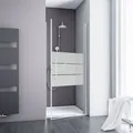 Produktbild: Schulte ExpressPlus Drehtür Nische AlexaStyle2.0 Depoli Light 90 x192 cm