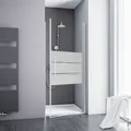 Produktbild: Schulte Alexa Style 2.0 Drehtür in Nische Depoli Light Alu-Natur 90 cm / 192...