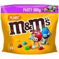 Produktbild: M&M ́s Peanut Erdnüsse in Milchschokolade mit Zucker Überzug 800g