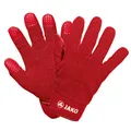 Produktbild: Jako Feldspielerhandschuhe Fleece (100% Polyester, schnelltrocknend ) rot - 1 Paar