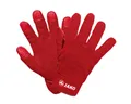 Produktbild: Jako Feldspielerhandschuhe Fleece (100% Polyester, schnelltrocknend) rot - 1 Paar
