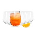 Produktbild: Sendez 6er Set Trinkgläser 570ml – Wassergläser, Saftgläser, Longdrinkgläser & Cocktailgläser aus hochwertigem Kristallglas