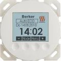 Produktbild: Berker 20462089 Temperaturregler, eitgesteuert, R.x Serie 1930, polarweiß glänzend