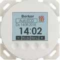 Produktbild: Berker 20462089 Temperaturregler, eitgesteuert, R.x Serie 1930, polarweiß glänze