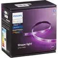 Produktbild: Philips Hue LightStrip Plus 2m 1600lm White Color Ambiance BT - Schwarz